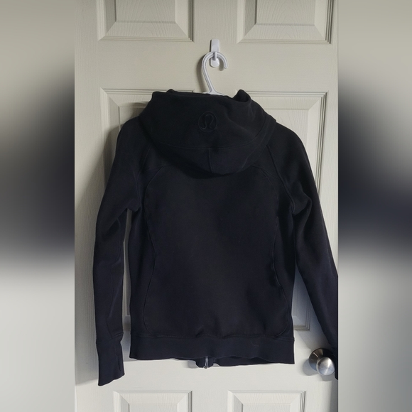 Black Scuba hoodie - Picture 3 of 5